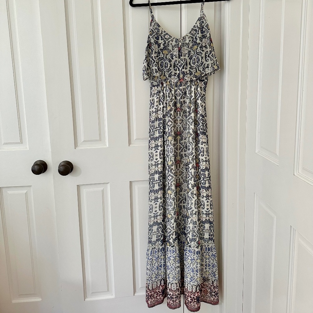 JOIE  Boho Maxi Dress. Excellent Condition SZ XS